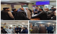 عیادت مدیرعامل سازمان اموال تملیکی از رئیس اداره روابط عمومی